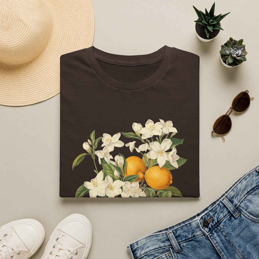 Orange Blossom Floral T-Shirt