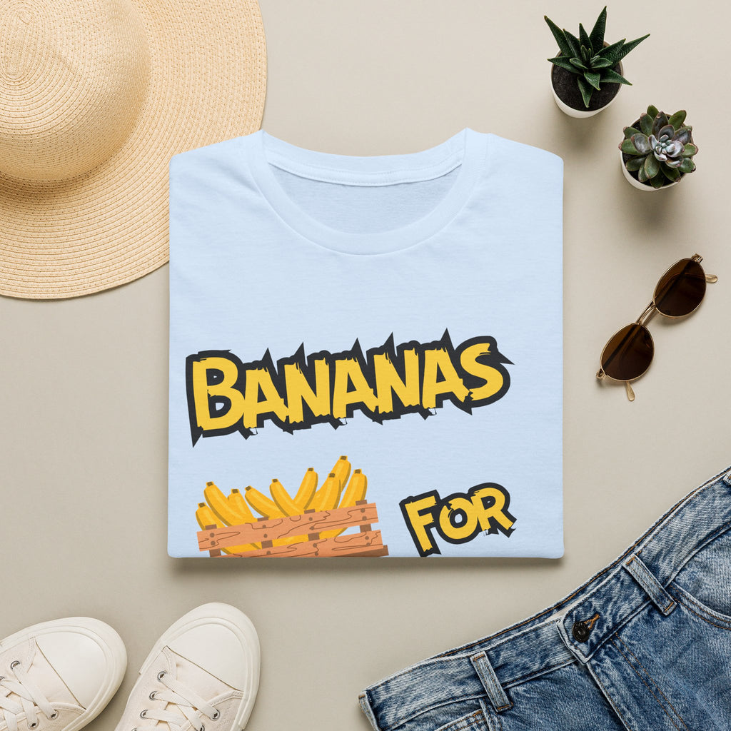 Bananas For You T-Shirt — Cute Monkey & Banana Crate Graphic Tee
