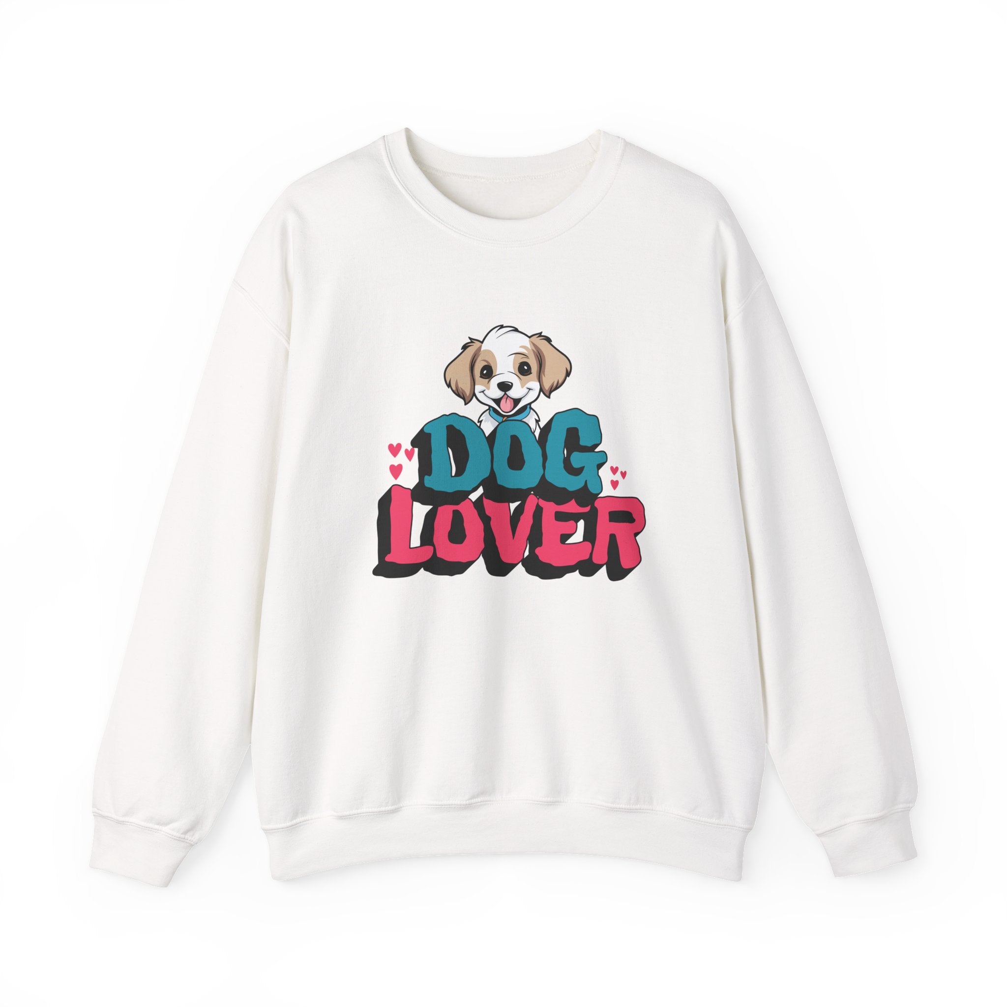 Dog Lover Sweatshirt — Cute Puppy Graphic Crewneck
